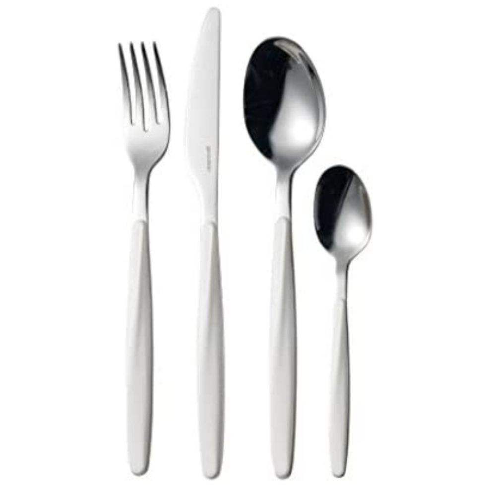 💥BUY 2 GET 1 FREE  Guzzini My Fusion Grace Collection Cutlery 24 Pieces Set